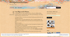 Desktop Screenshot of farbigeaussichten.wordpress.com