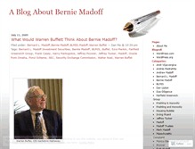 Tablet Screenshot of blogaboutmadoff.wordpress.com