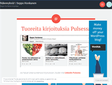 Tablet Screenshot of honkanen.wordpress.com