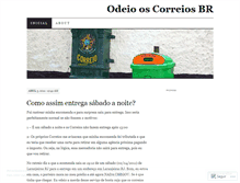 Tablet Screenshot of odeiocorreiosbr.wordpress.com