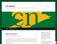 Tablet Screenshot of crowsnestblog.wordpress.com
