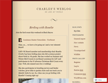 Tablet Screenshot of charlespaxton.wordpress.com