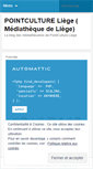 Mobile Screenshot of mediathequeliege.wordpress.com