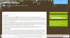 Desktop Screenshot of happoflorida.wordpress.com