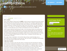 Tablet Screenshot of happoflorida.wordpress.com