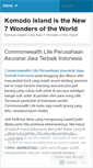 Mobile Screenshot of komodoislandisnew7wonderoftheworld.wordpress.com