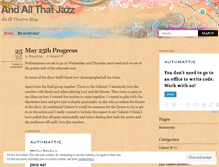 Tablet Screenshot of jazzstheatrejournal.wordpress.com