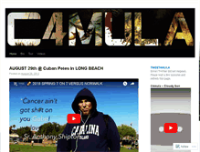Tablet Screenshot of c4mula.wordpress.com