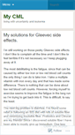 Mobile Screenshot of mycml.wordpress.com