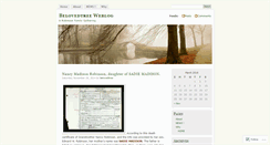 Desktop Screenshot of belovedtree.wordpress.com