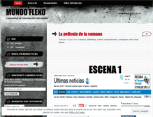 Tablet Screenshot of mundofleko.wordpress.com