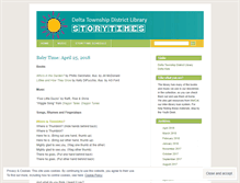 Tablet Screenshot of dtdlstorytimes.wordpress.com