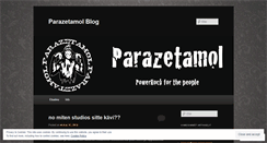 Desktop Screenshot of parazetamol.wordpress.com