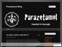 Tablet Screenshot of parazetamol.wordpress.com