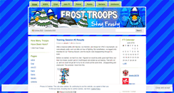 Desktop Screenshot of frosttroopscp.wordpress.com