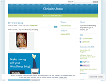 Tablet Screenshot of jonasc1.wordpress.com