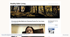 Desktop Screenshot of healthysaferliving.wordpress.com