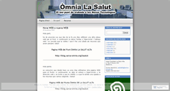 Desktop Screenshot of lasalut.wordpress.com