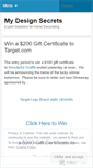Mobile Screenshot of mydesignsecretsblog.wordpress.com