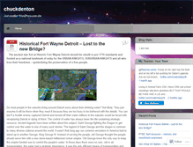 Tablet Screenshot of chuckdenton.wordpress.com