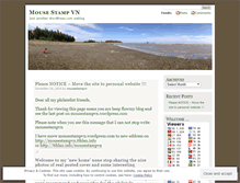 Tablet Screenshot of mousestampvn.wordpress.com
