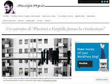Tablet Screenshot of mauriziomequio.wordpress.com