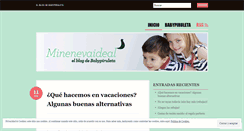 Desktop Screenshot of minenevaideal.wordpress.com