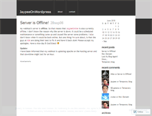 Tablet Screenshot of jaypee.wordpress.com