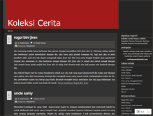 Tablet Screenshot of koleksicerita.wordpress.com