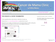 Tablet Screenshot of cancerdemamaclinic.wordpress.com