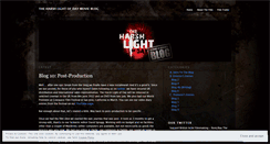 Desktop Screenshot of harshlightmovie.wordpress.com