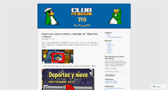 Desktop Screenshot of clubpenguin710.wordpress.com