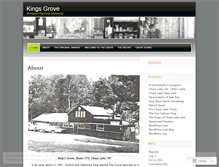 Tablet Screenshot of kingsgrove.wordpress.com