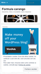 Mobile Screenshot of formulacarango.wordpress.com