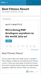 Mobile Screenshot of bestfitnessresortasap.wordpress.com