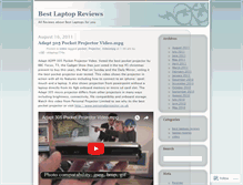 Tablet Screenshot of bestlaptopreviews.wordpress.com