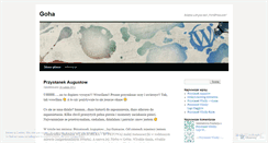 Desktop Screenshot of goha30.wordpress.com
