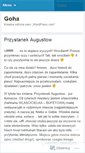 Mobile Screenshot of goha30.wordpress.com