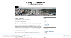 Desktop Screenshot of oceansailing.wordpress.com