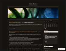 Tablet Screenshot of lintasdunia.wordpress.com