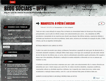 Tablet Screenshot of csociaisufpr.wordpress.com