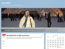 Tablet Screenshot of fathoni0809.wordpress.com