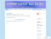 Tablet Screenshot of compartotublog.wordpress.com