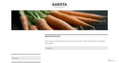 Desktop Screenshot of garota.wordpress.com