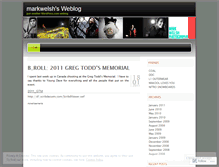 Tablet Screenshot of markwelsh.wordpress.com