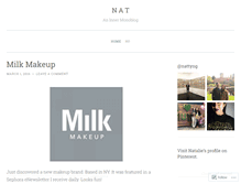 Tablet Screenshot of natalieyng.wordpress.com