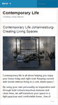 Mobile Screenshot of contemporarylife.wordpress.com