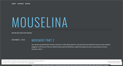 Desktop Screenshot of mouselina.wordpress.com