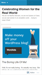 Mobile Screenshot of celebratingwomen.wordpress.com