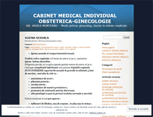 Tablet Screenshot of ginecologvasilemunteanu.wordpress.com